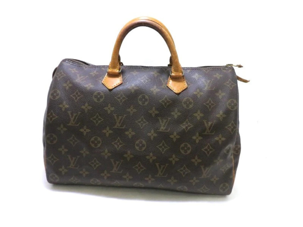 Louis Vuitton Speedy Monogram Leather Brown